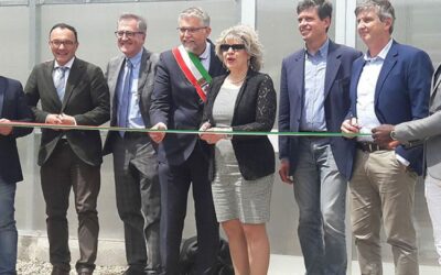 TEBANO. INAUGURATA LA NUOVA SERRA SCREEN HOUSE DEL CAV